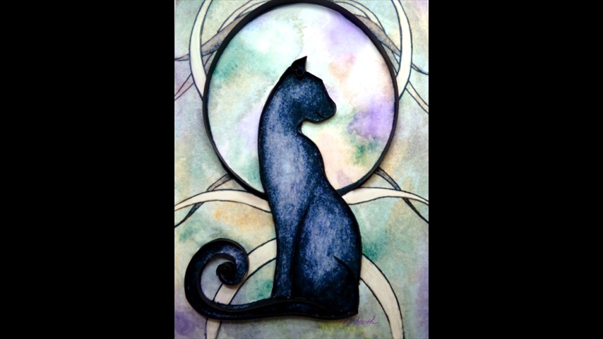 035 Watercolor Kitty