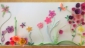 043 In the Garden - Quilling on Canvas